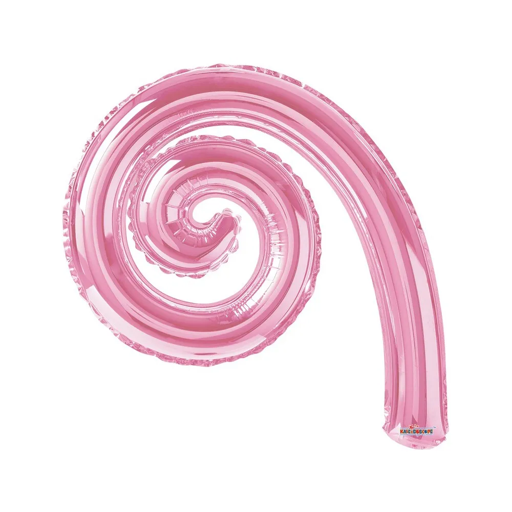 Balon Folie 35cm Spirala Curly Roz 19929