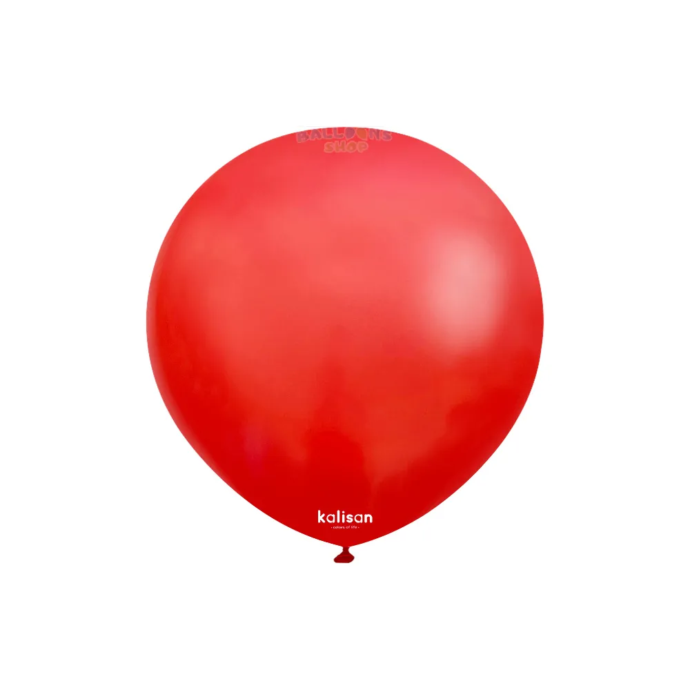 Baloane latex 13cm Rosu Standard 2313