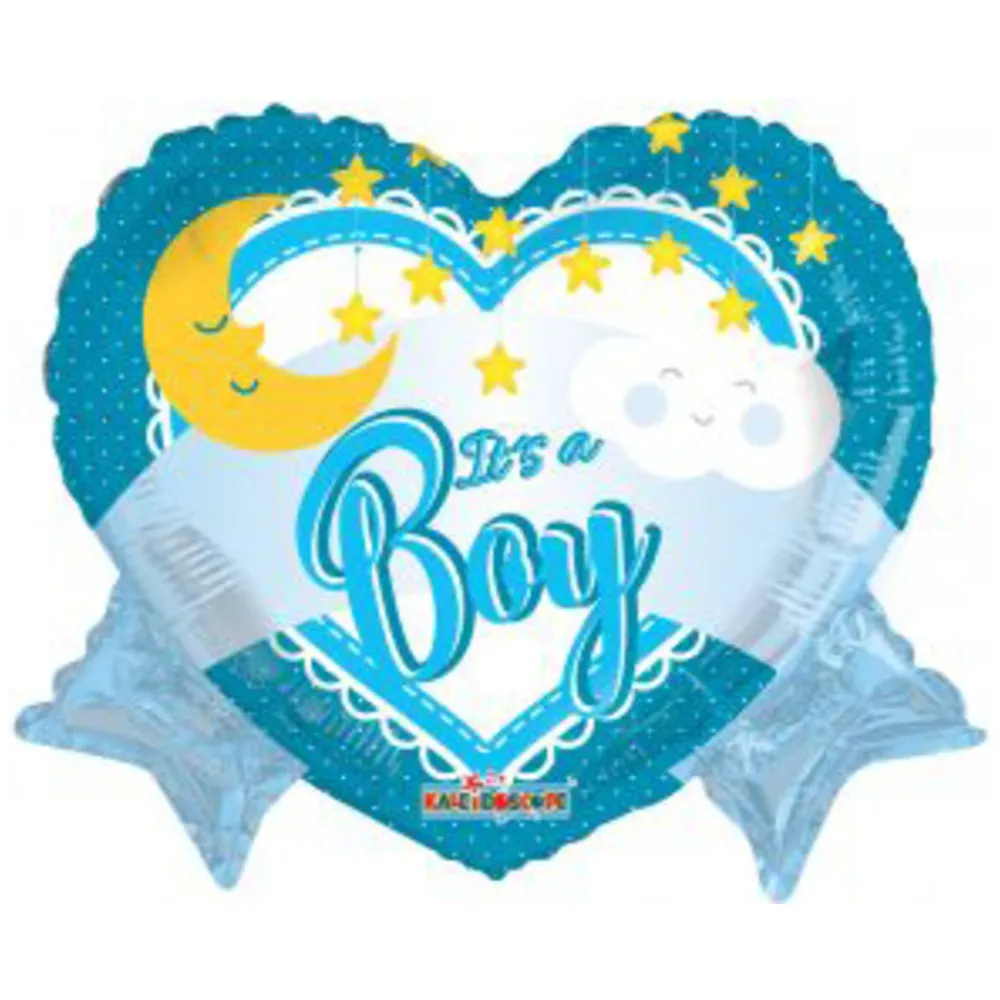 Balon folie 45cm It's a BOY Luna