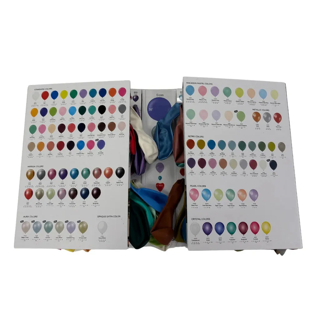 Catalog baloane latex Kalisan - BLACK COLOR BOOK