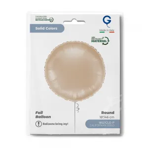 Balon Folie Rotund Californian Gold 46cm