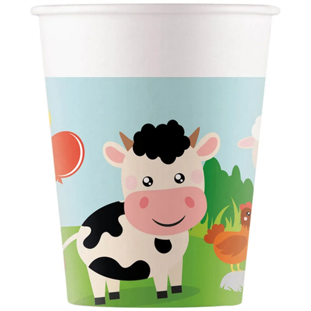 Set 8 Pahare Petrecere 200ml Ferma