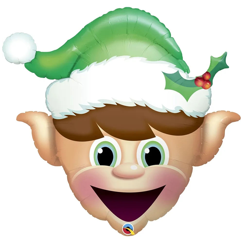 Balon Folie Figurina Cap Elf 89cm 52935 QUALATEX