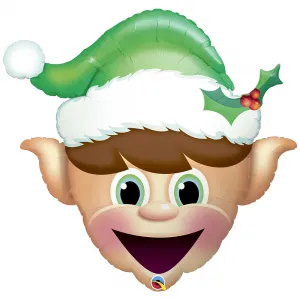 Balon Folie Figurina Cap Elf 89cm 52935 QUALATEX