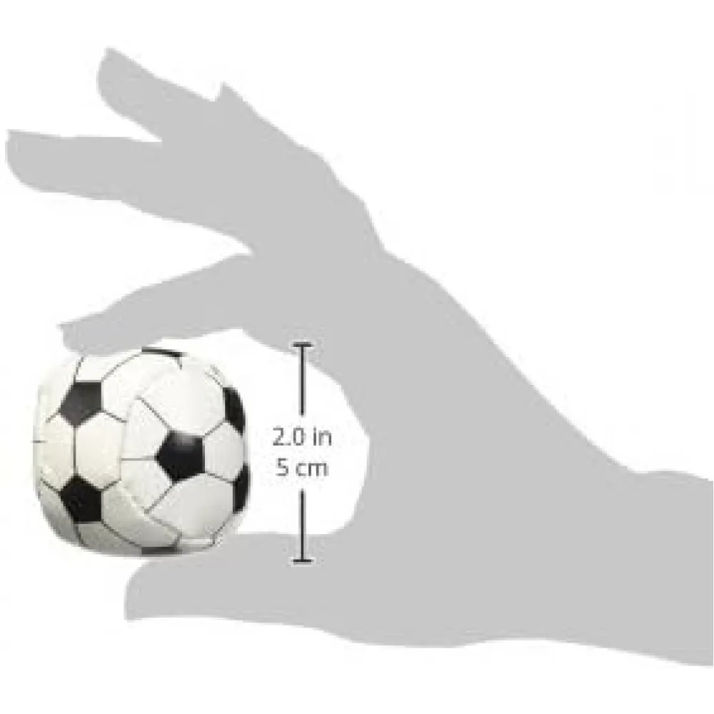 Set 8 Mingi de fotbal squishy 5cm 3901153