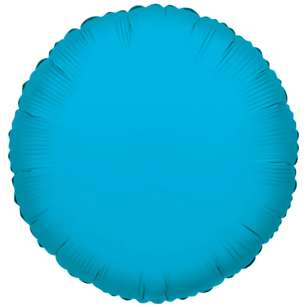 Balon folie 45 cm rotund turcoaz 17906