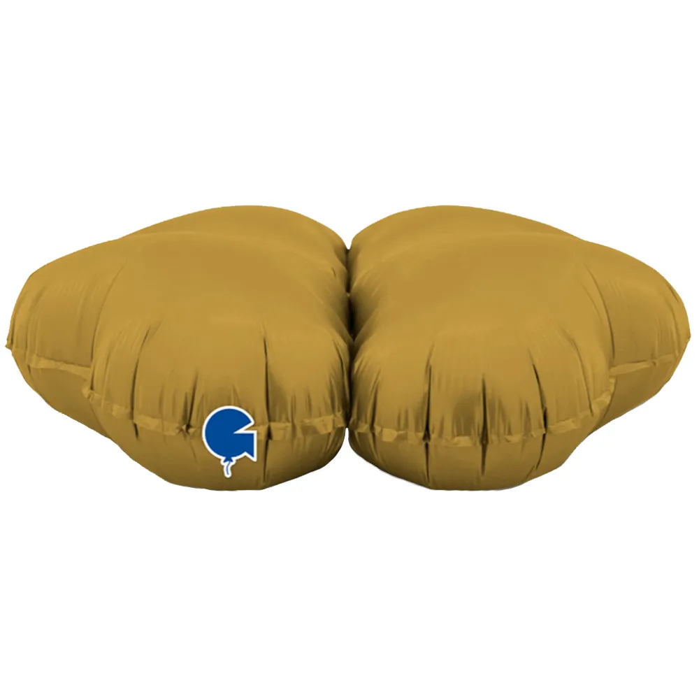 Balon Folie Baza pentru baloane Inimi Aurii 40 cm Grabo
