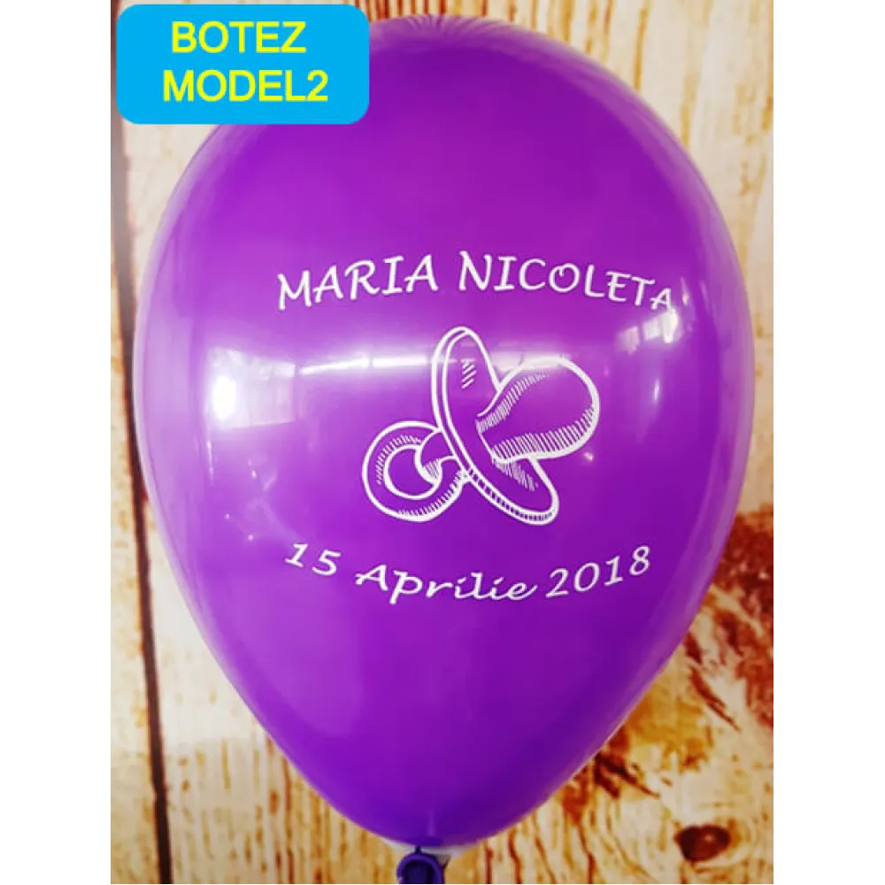 Baloane personalizate botez-BM2