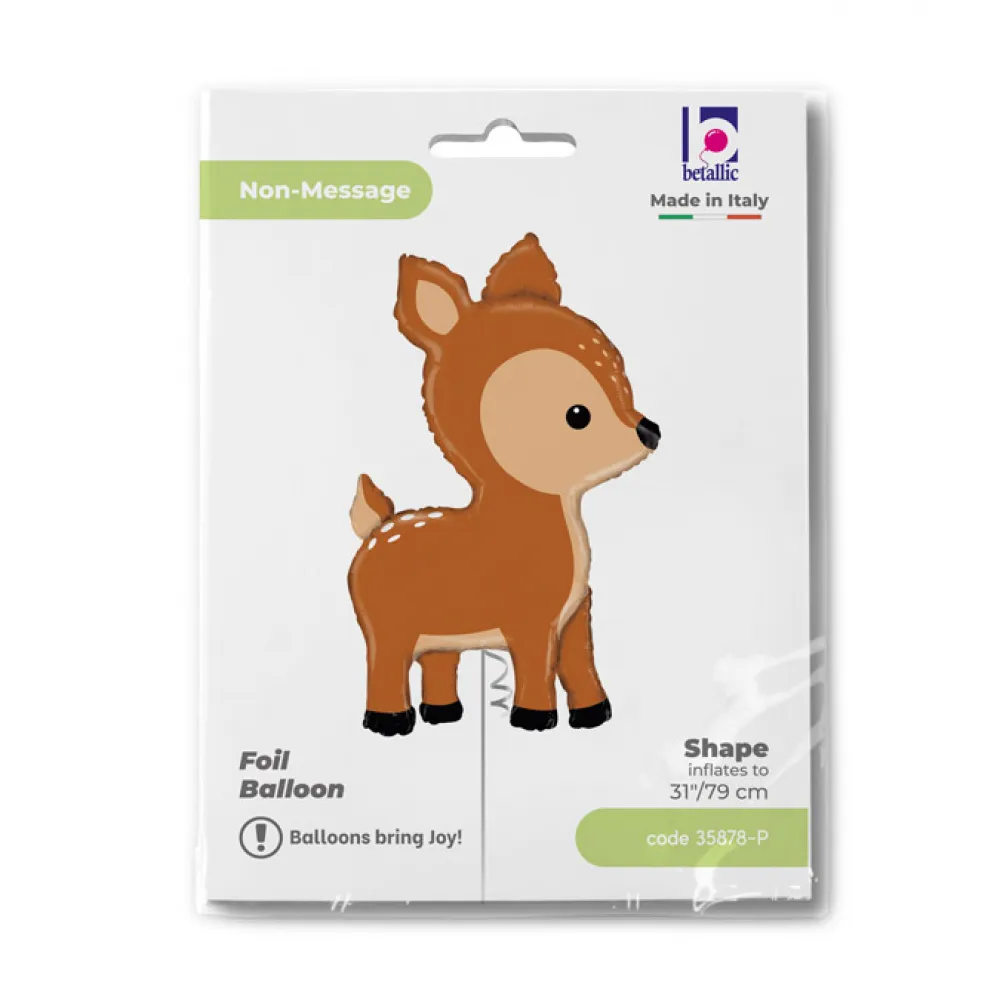 Balon Folie Figurina Woodland Caprioara 79cm Grabo