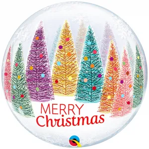 Deco Bubble Merry Christmas 22 inch - 55cm 14839 Qualatex