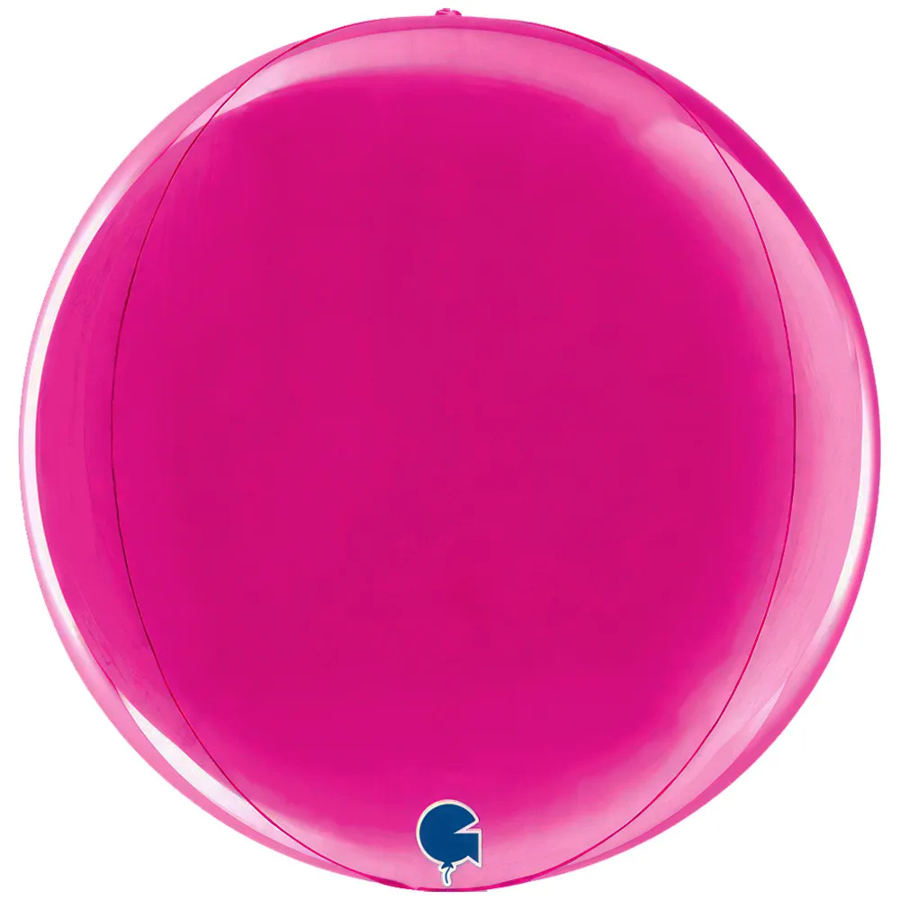 Balon Folie Sfera 4D Fucsia 38 cm Grabo