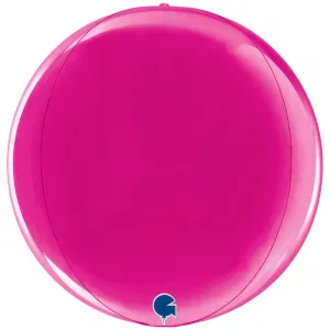 Balon Folie Sfera 4D Fucsia 38 cm Grabo