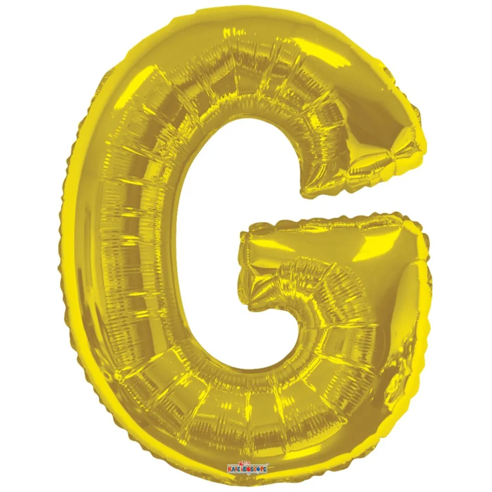 Balon folie litera G auriu 15266-34