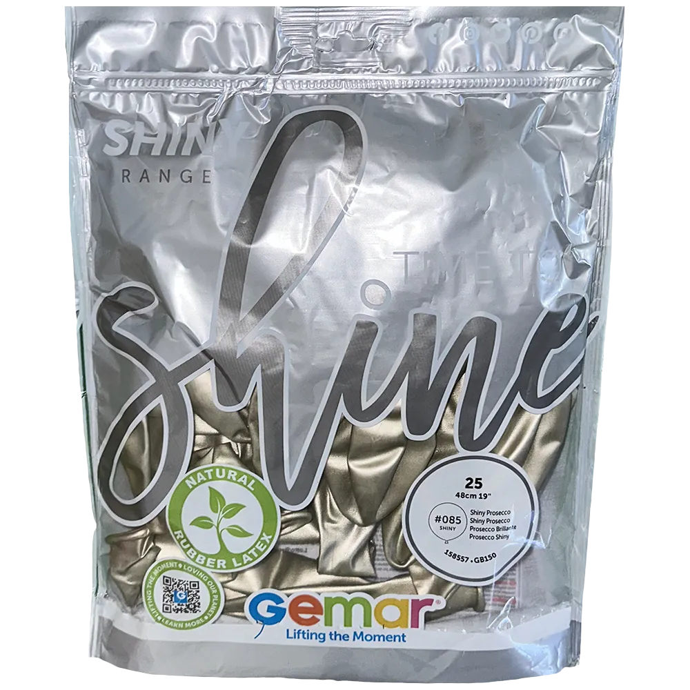 Baloane Latex 48cm Shiny Prosecco GB150.85