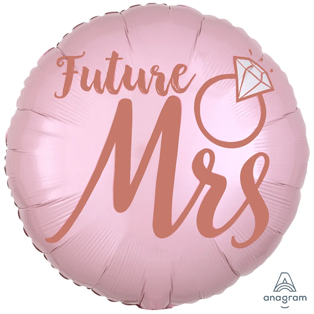 Balon Folie Blush Wedding 43cm ANAGRAM 3971401