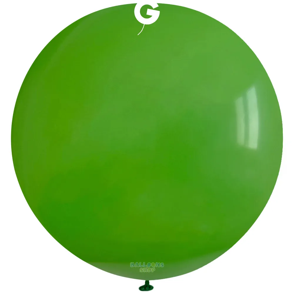 Balon Latex Jumbo 80cm Verde Standard G200.12