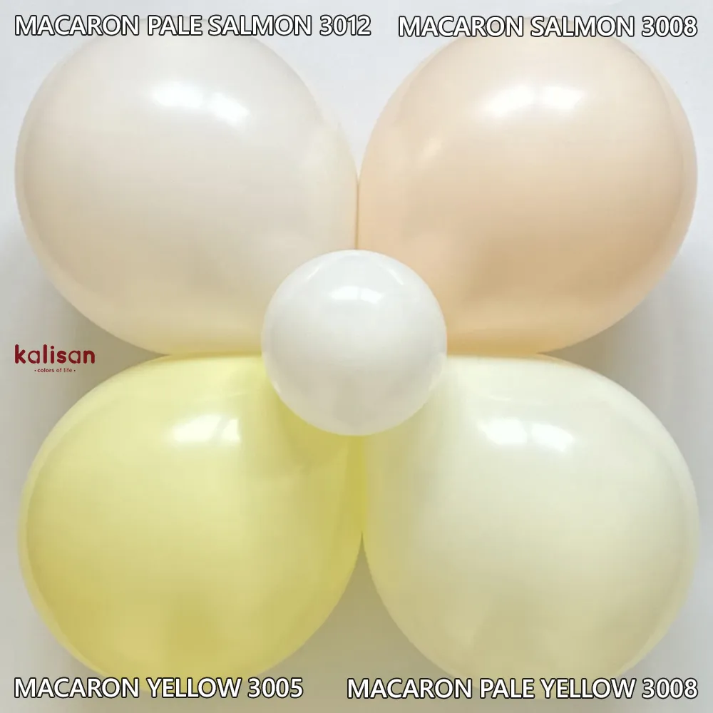 Baloane Latex 13cm Macaron Pale Yellow 3008