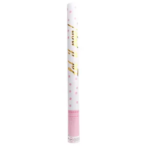Tun Confetti Hartie Roz 60cm