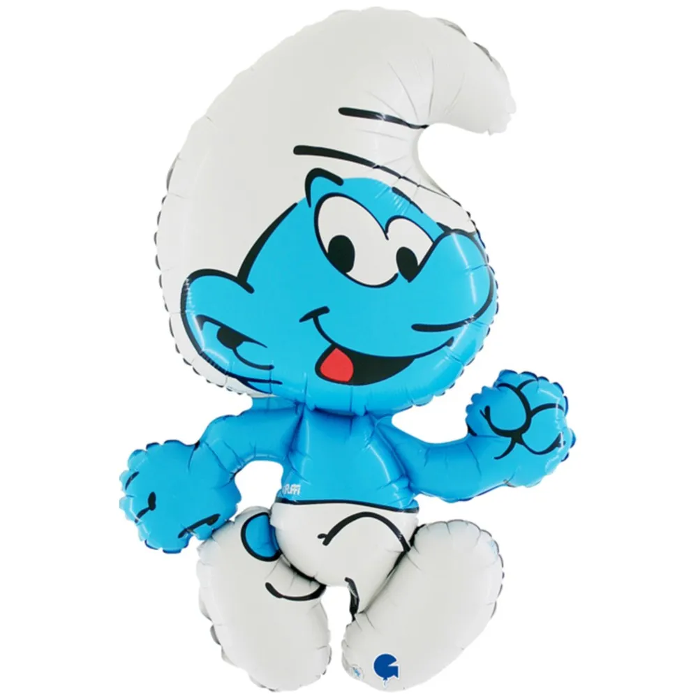 Balon Folie Figurina Strumf 102cm GRABO