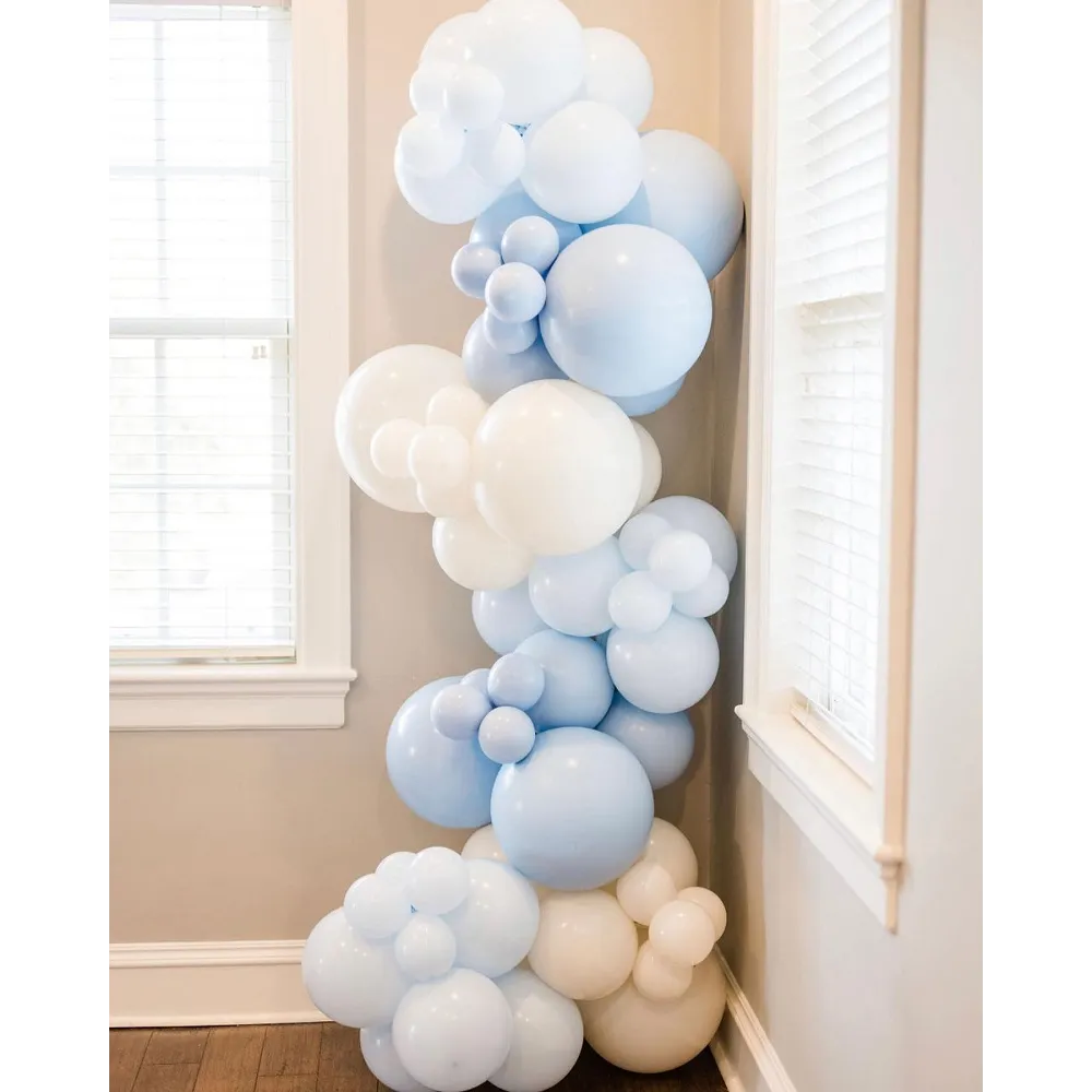 Balon Jumbo Latex 45cm Pale Baby Blue Macaron 3007