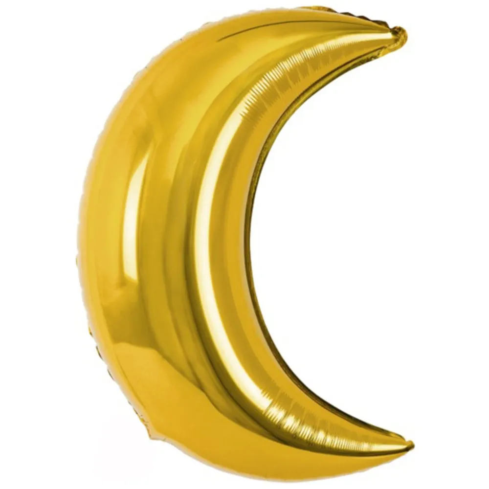 Balon Folie Figurina Semi-Luna Gold 60cm
