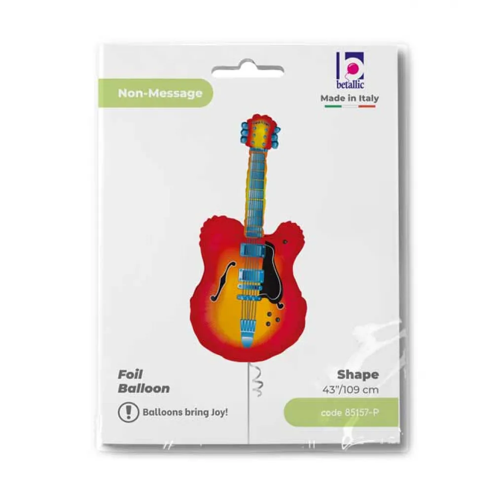 Balon Folie Figurina Chitara 109 cm Grabo