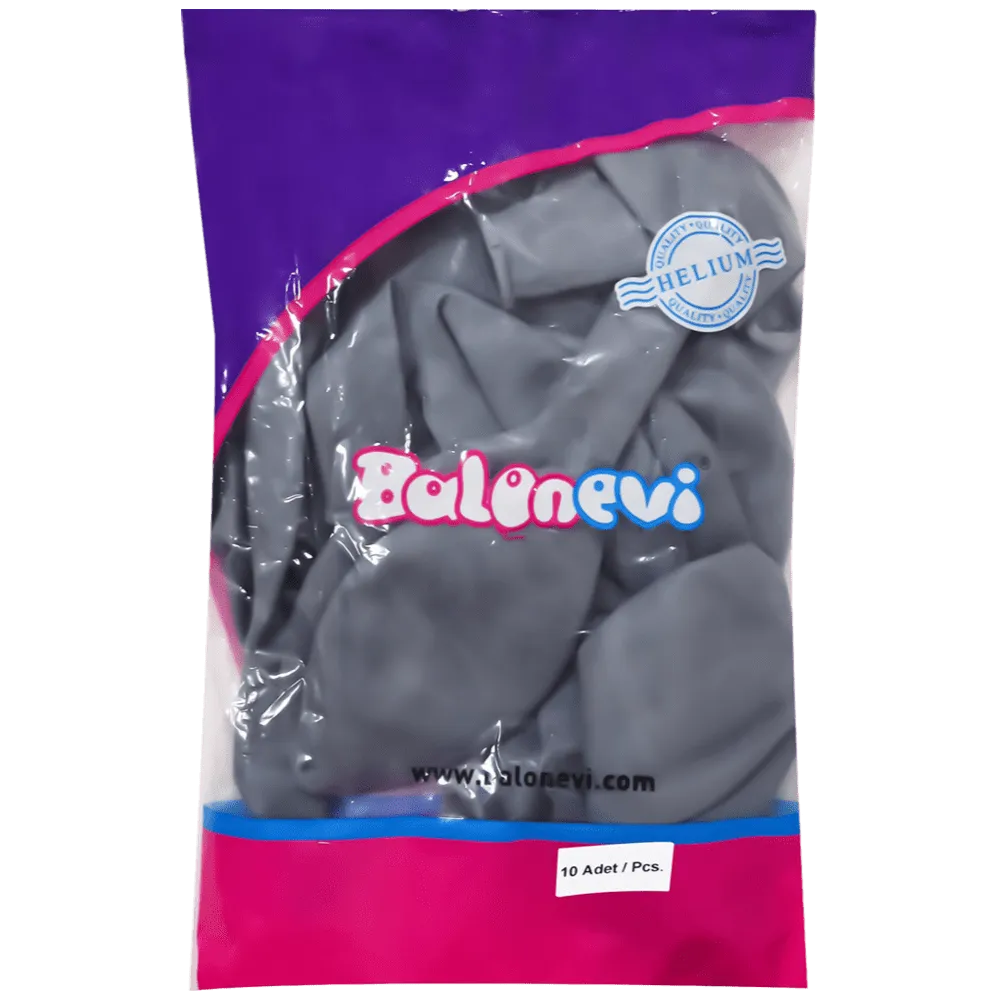 Balon Latex Jumbo 60cm Standard Gri -32