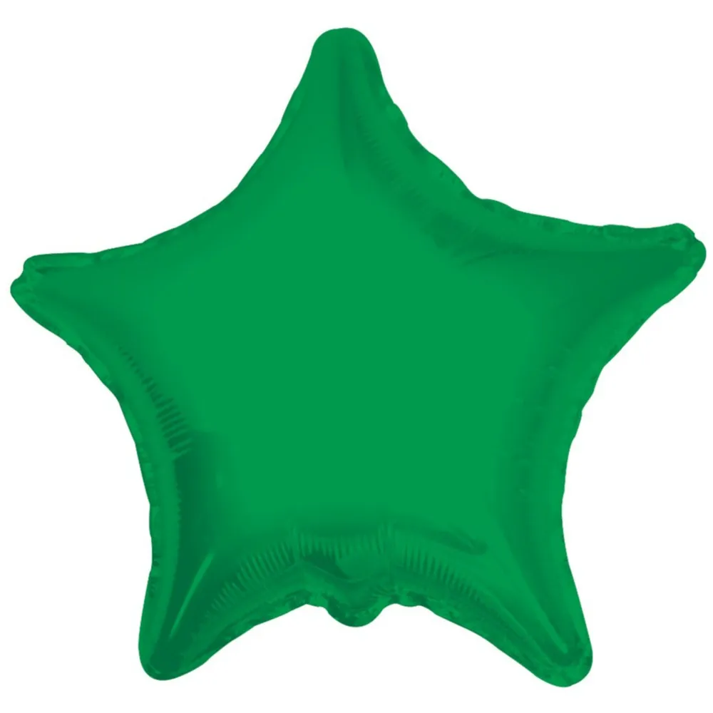 Balon folie 45 cm stea verde 17857
