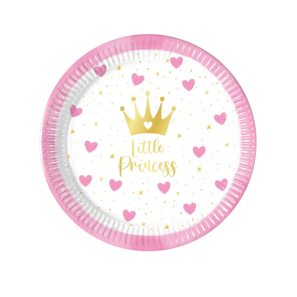 Set 8 Farfurii Petrecere 20cm My Little Princess