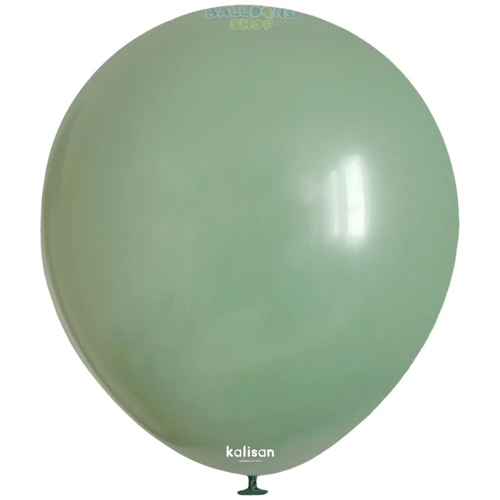 Baloane latex 30cm Sage Green Retro Kalisan 8006