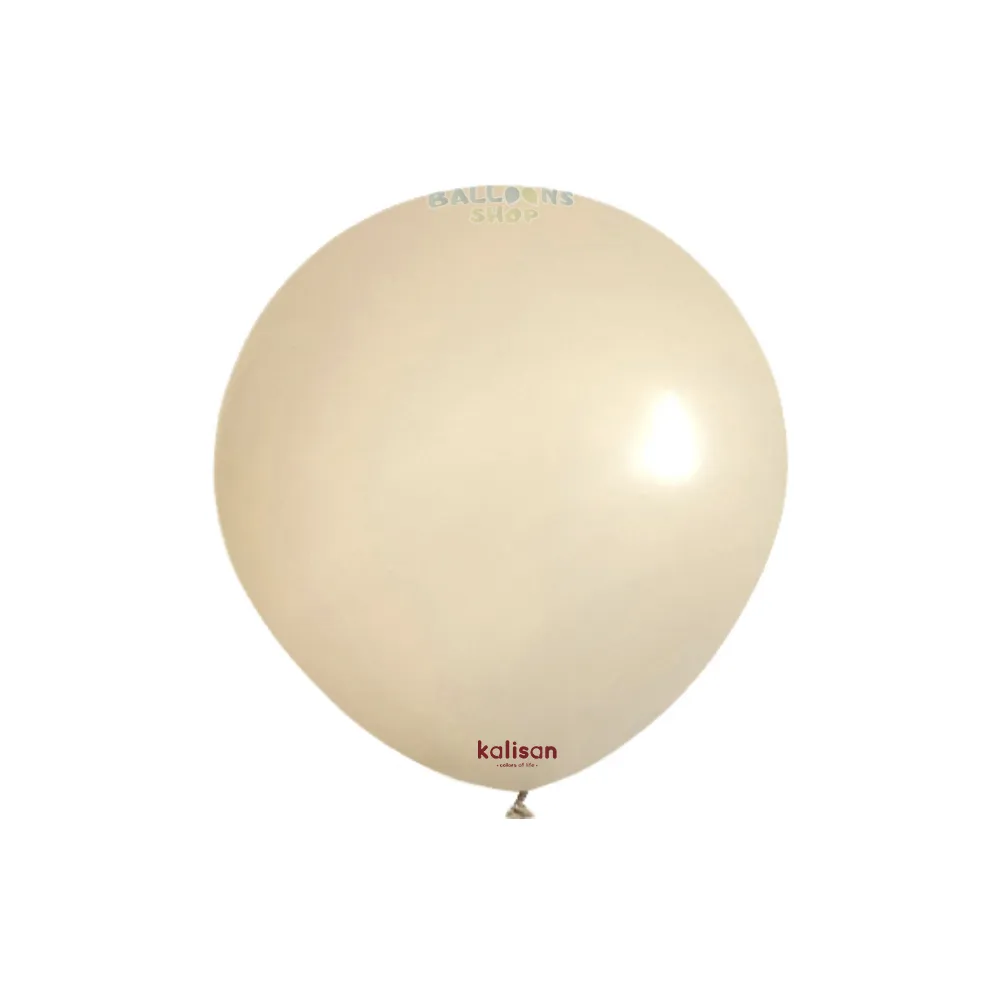 Baloane latex 13cm White Sand Retro Kalisan 8015