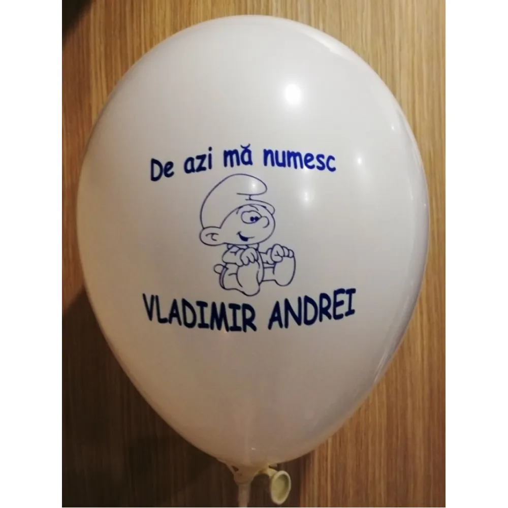 Baloane personalizate botez-BM33