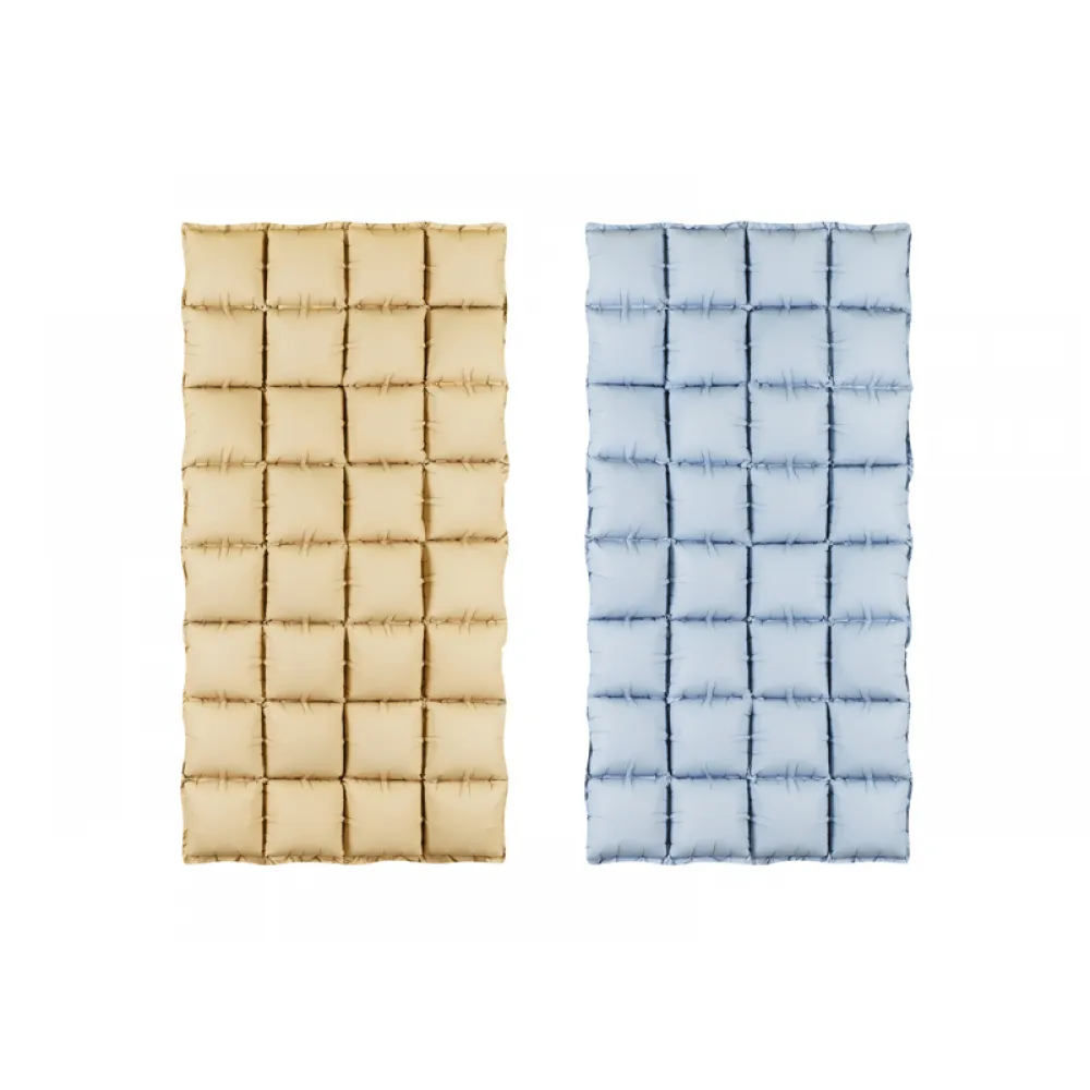 Balon folie Tip panou Blue-Bej (doua fete) 55x110cm