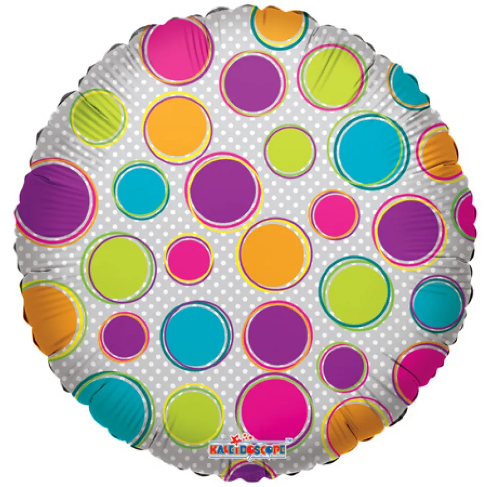 Balon folie decorativ Buline Colorate 34468