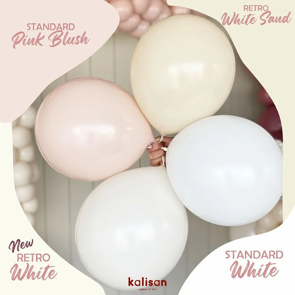 Baloane latex 13cm Blush Pink Standard Kalisan 2348
