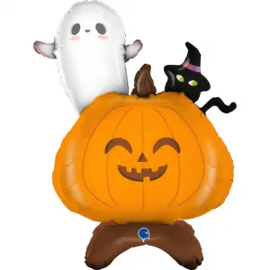 Balon Folie Figurina Happy Pumpkin 76cm