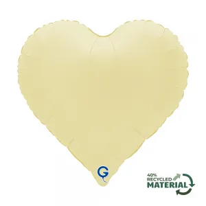 Balon Folie Inima Sweetie Mat French Butter 46cm