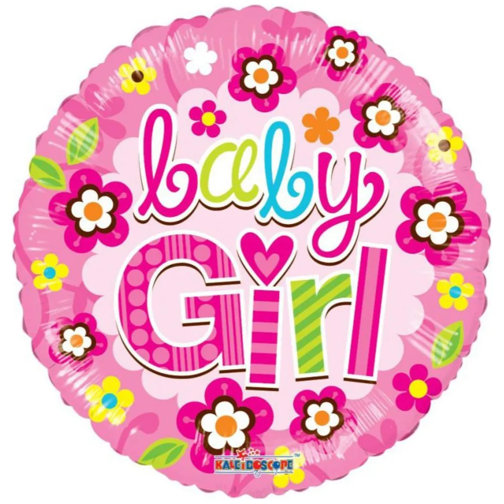 Balon folie Baby Girl Floricele 19579