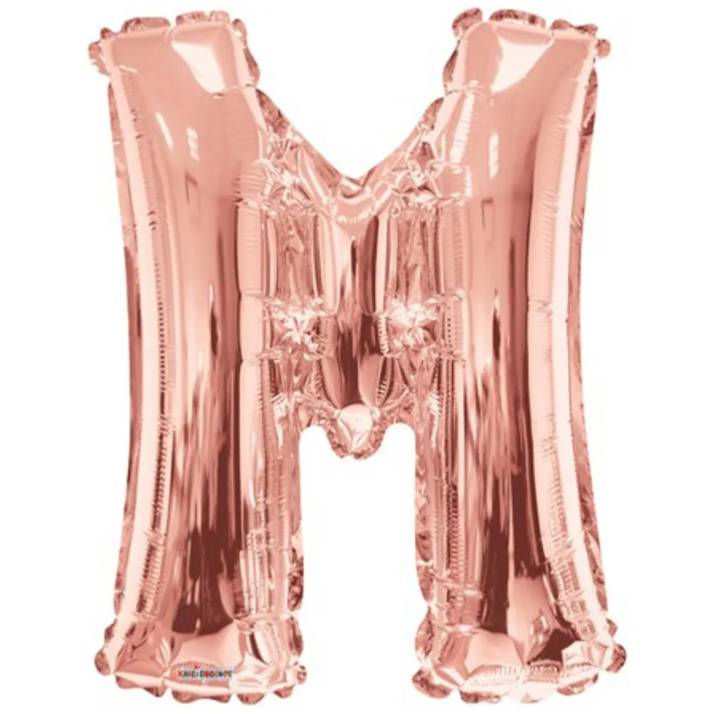 Balon folie litera M Rose-Gold 15622-34