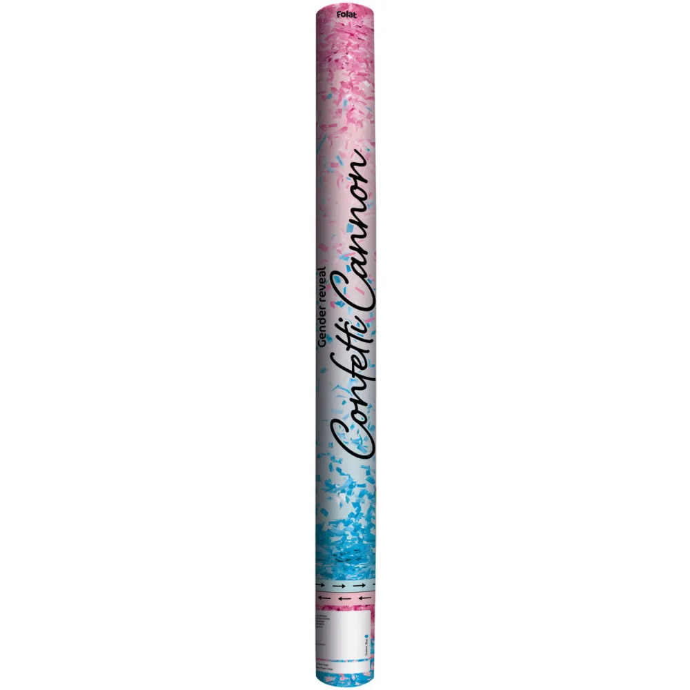 Tun Confetti Gender Reveal Baietel 57cm