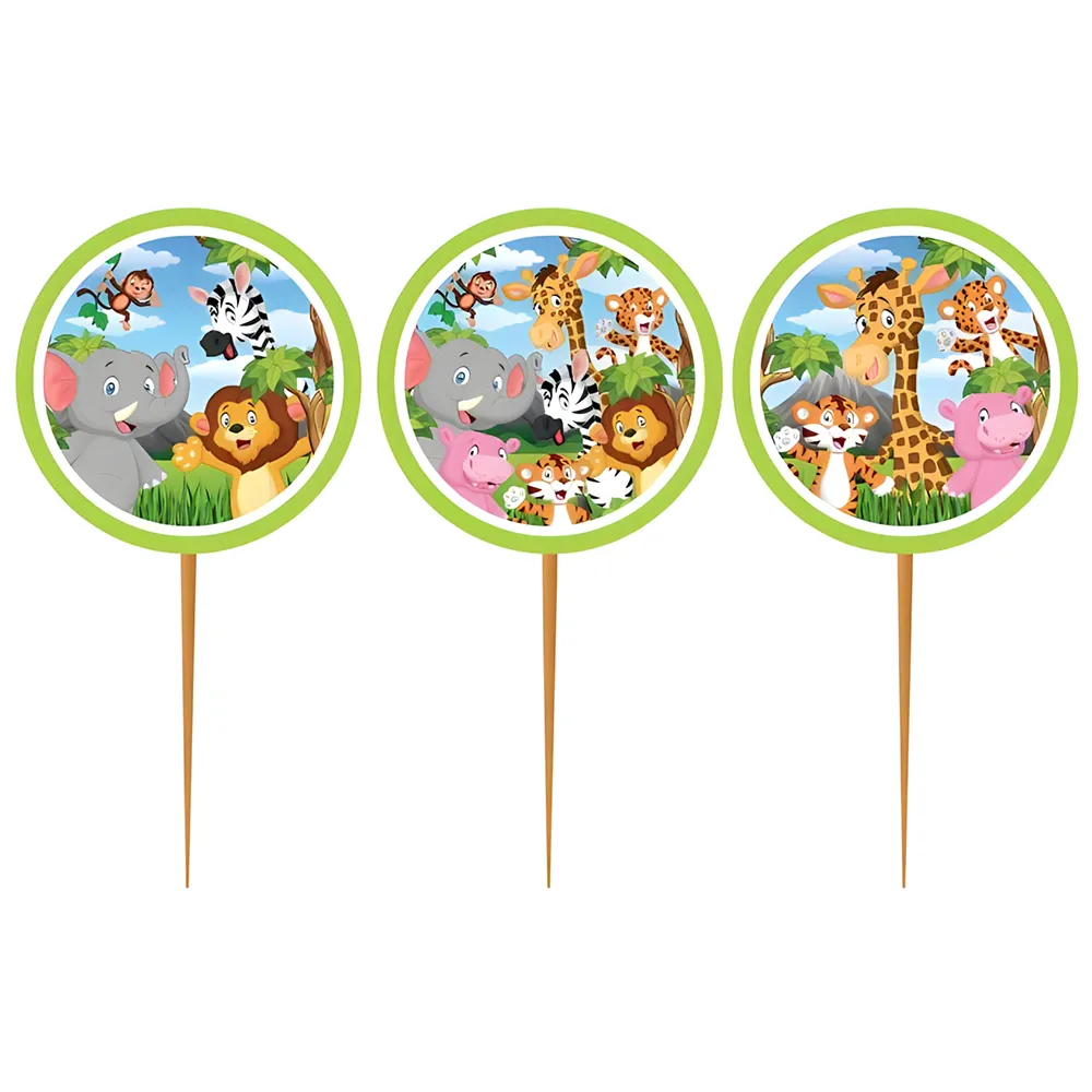 Set 10 Figurine Briose Safari