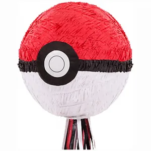 Pull Pinata Pokeball 27.3x27.9cm 9903153