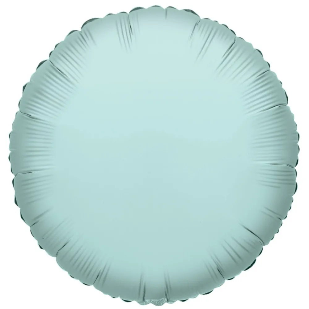 Balon Folie Rotund Aqua 45cm