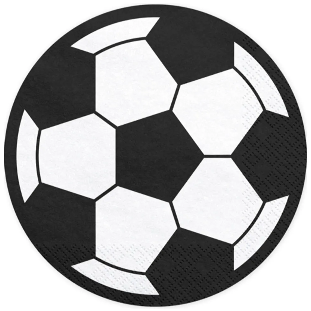 Set 20 Servetele Petrecere Fotbal 13.5 cm SPK10