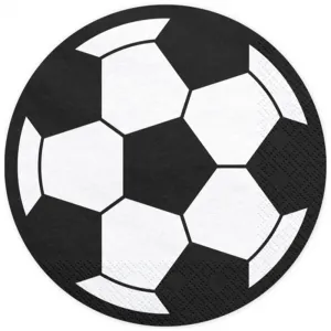 Set 20 Servetele Petrecere Fotbal 13.5 cm SPK10