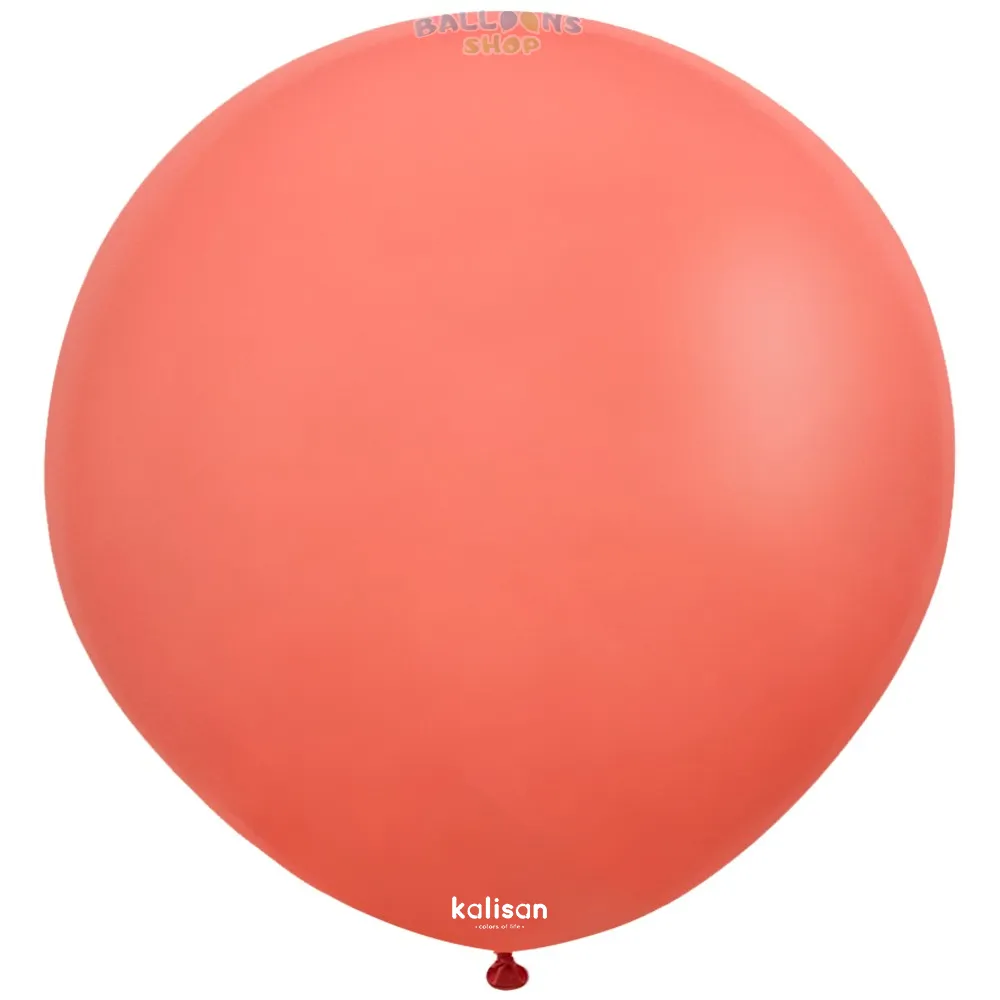 Balon Jumbo Latex 45cm Coral Standard 2341