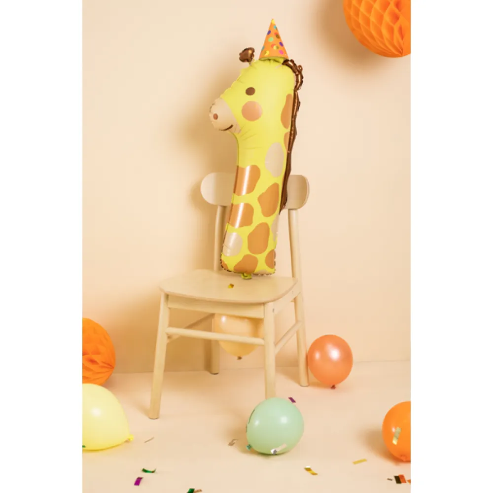 Balon Folie Cifra 1 Girafa 42x90cm