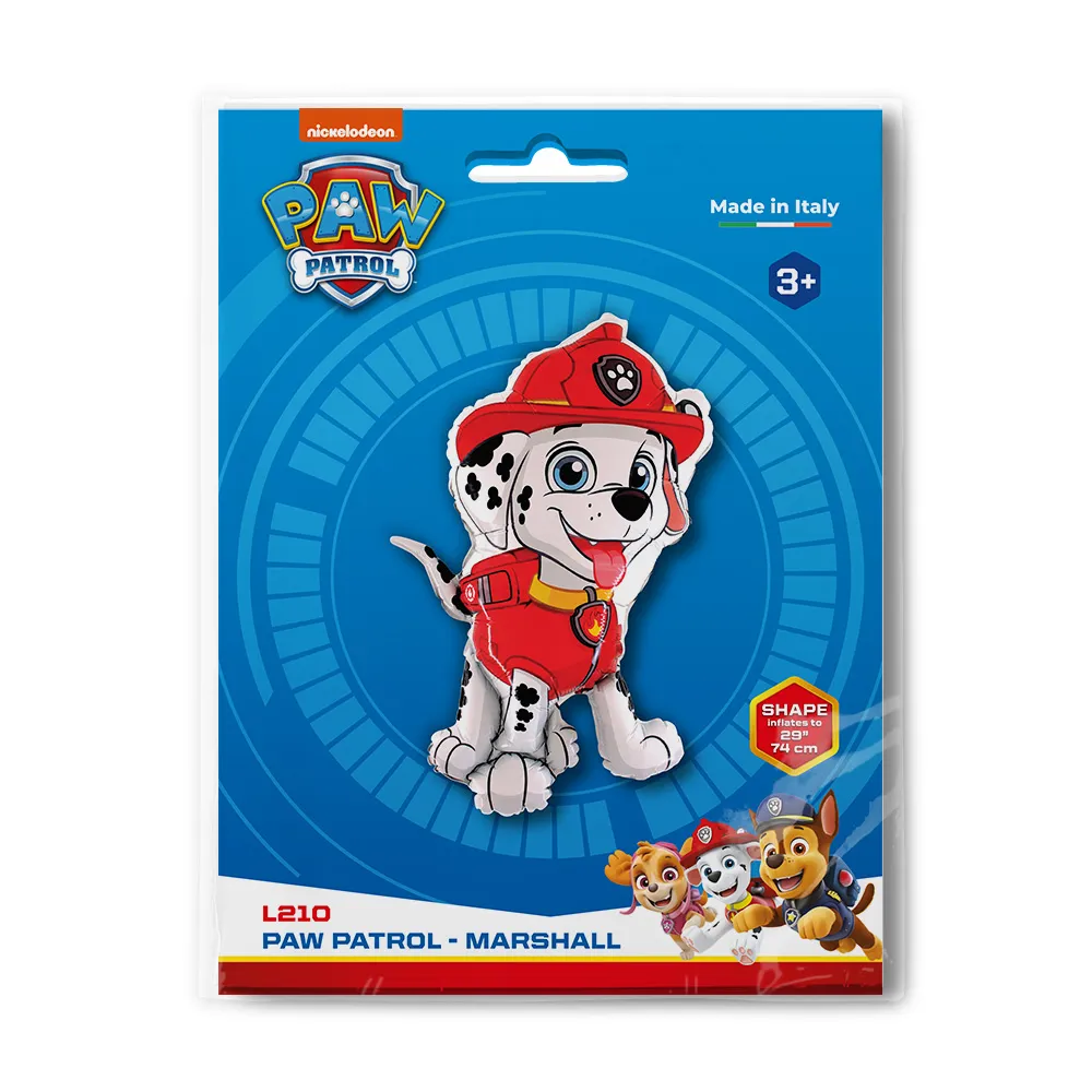 Balon Folie Figurina Marshall Patrula Catelusilor 86cm Grabo