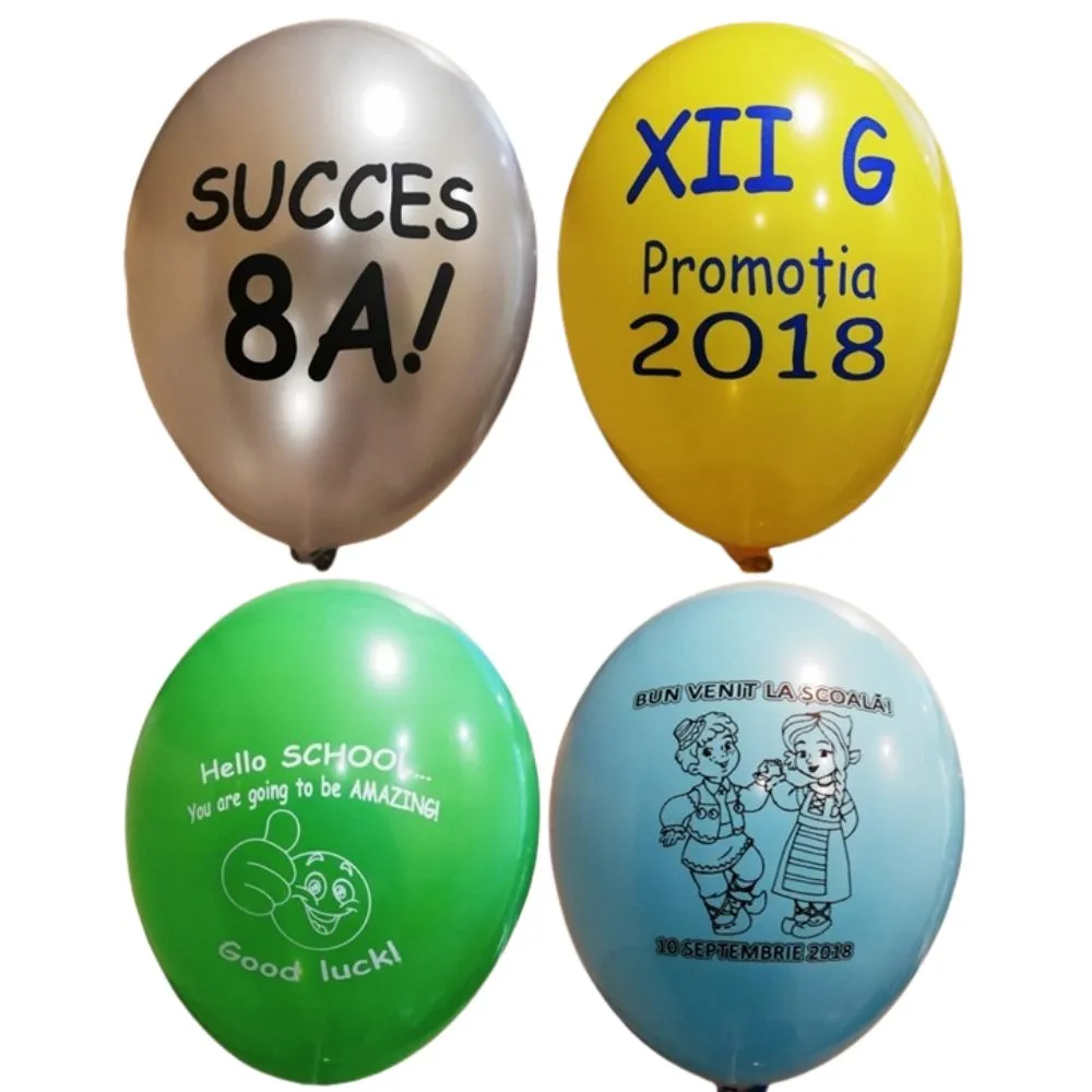 Baloane personalizate Scoala