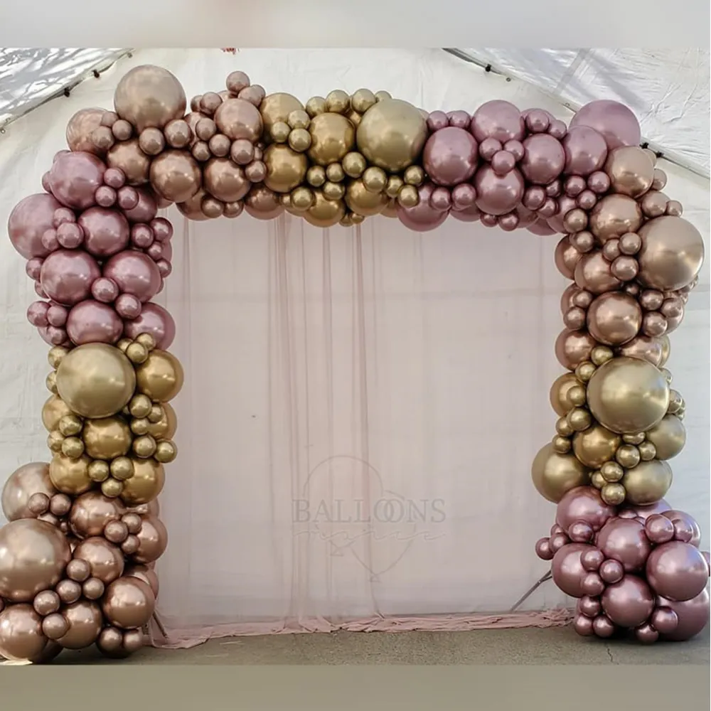 Baloane Latex 33cm Shiny Rose Gold GB120.96